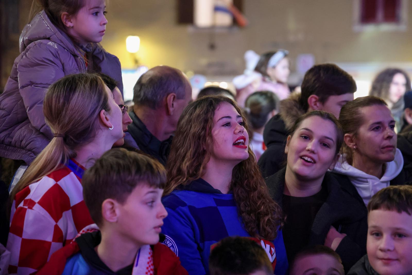Doček rukometaša u Zadru Doček rukometaša u Zadru