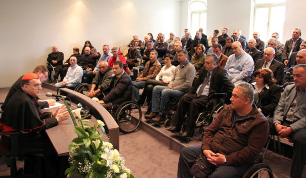 Bozanić primio stotinjak ratnih veterana, Foto: Zagrebačka nadbiskupija