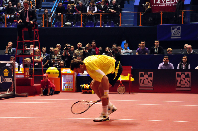 Finale ATP Zagreb: Dodig – Berrer, Foto: Andro Marcev Finale ATP Zagreb: Dodig – Berrer, Foto: Andro Marcev