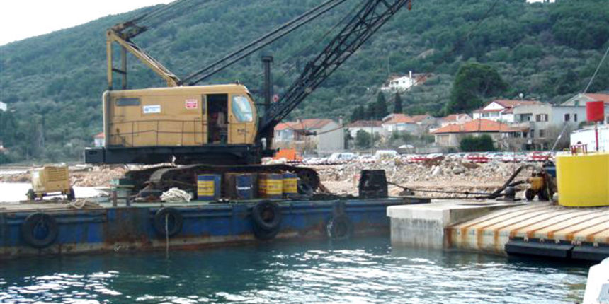 Preko – radovi na trajektnom pristaništu (foto: Opcina.preko.hr) Preko – radovi na trajektnom pristaništu (foto: Opcina.preko.hr)