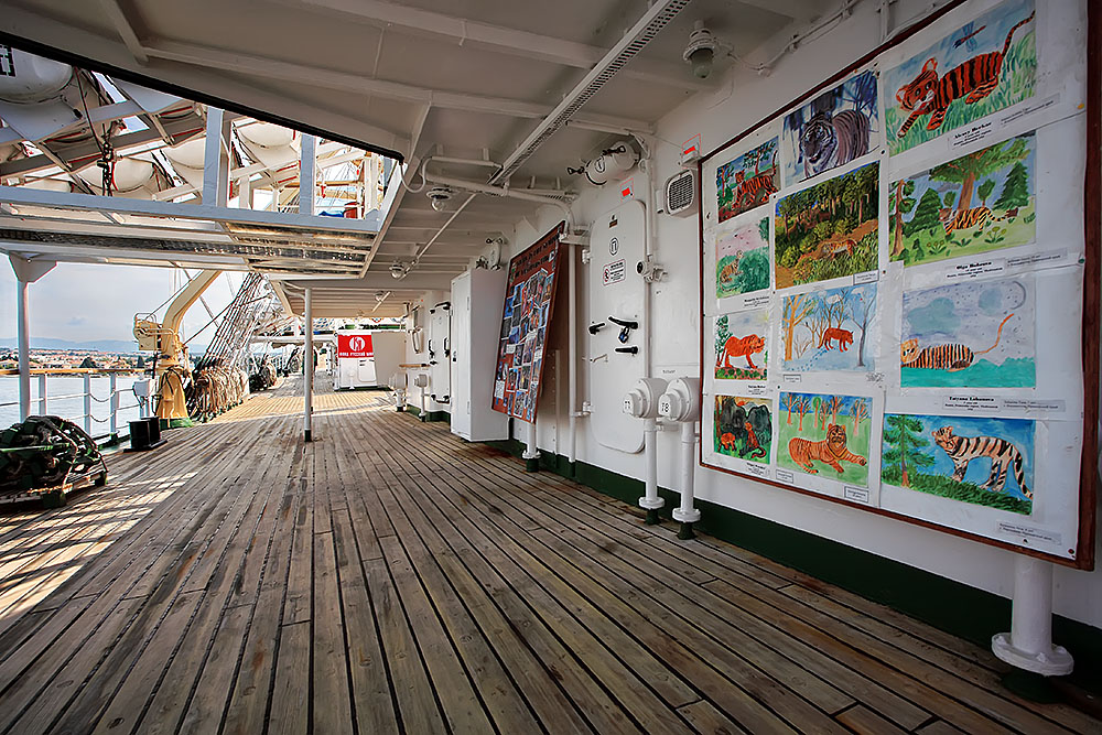 Ruski školski jedrenjak “Nadežda” u zadarskoj luci, foto: Roberto Lerga