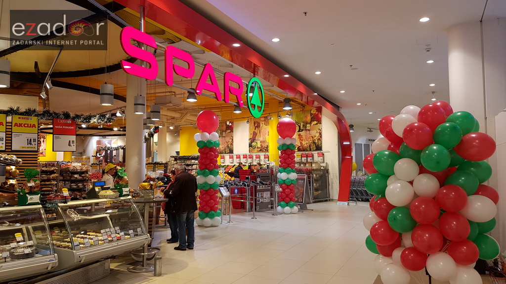 Otvorena obnovljena trgovina SPAR u centru Supernova Zadar
