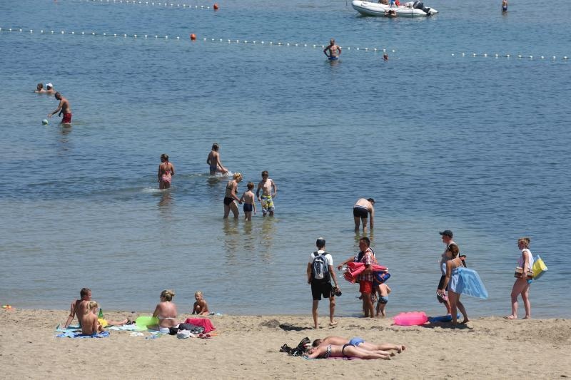 Kraljicina plaza u Ninu, jedna od najljepsih plaza u Hrvatskoj. Photo: Dino Stanin/PIXSELL