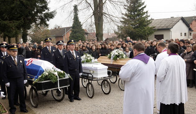 Pogreb obitelji Rošker (Foto: Ronald Gorsic / CROPIX )