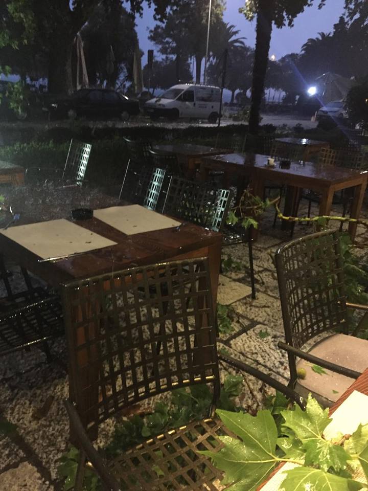 Posljedice grmljavinske nevere koja je poharala Zadar