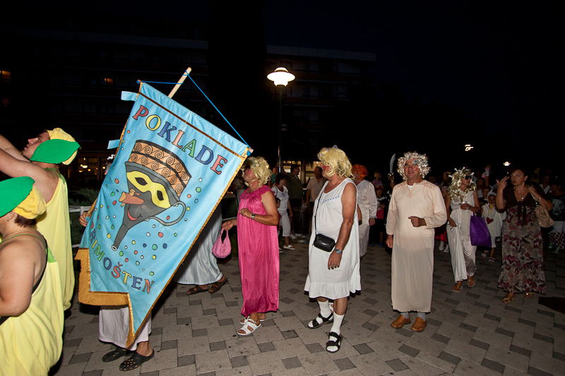 Ljetni karneval 2011. u Biogradu na Moru, Foto. Franjo Jurić