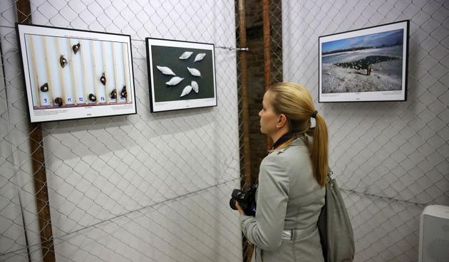 21.10.2013., Zadar – U Knezevoj palaci otvorena je izlozba Hrvatske novinske fotografije 2012. Photo: Filip Brala/PIXSELL