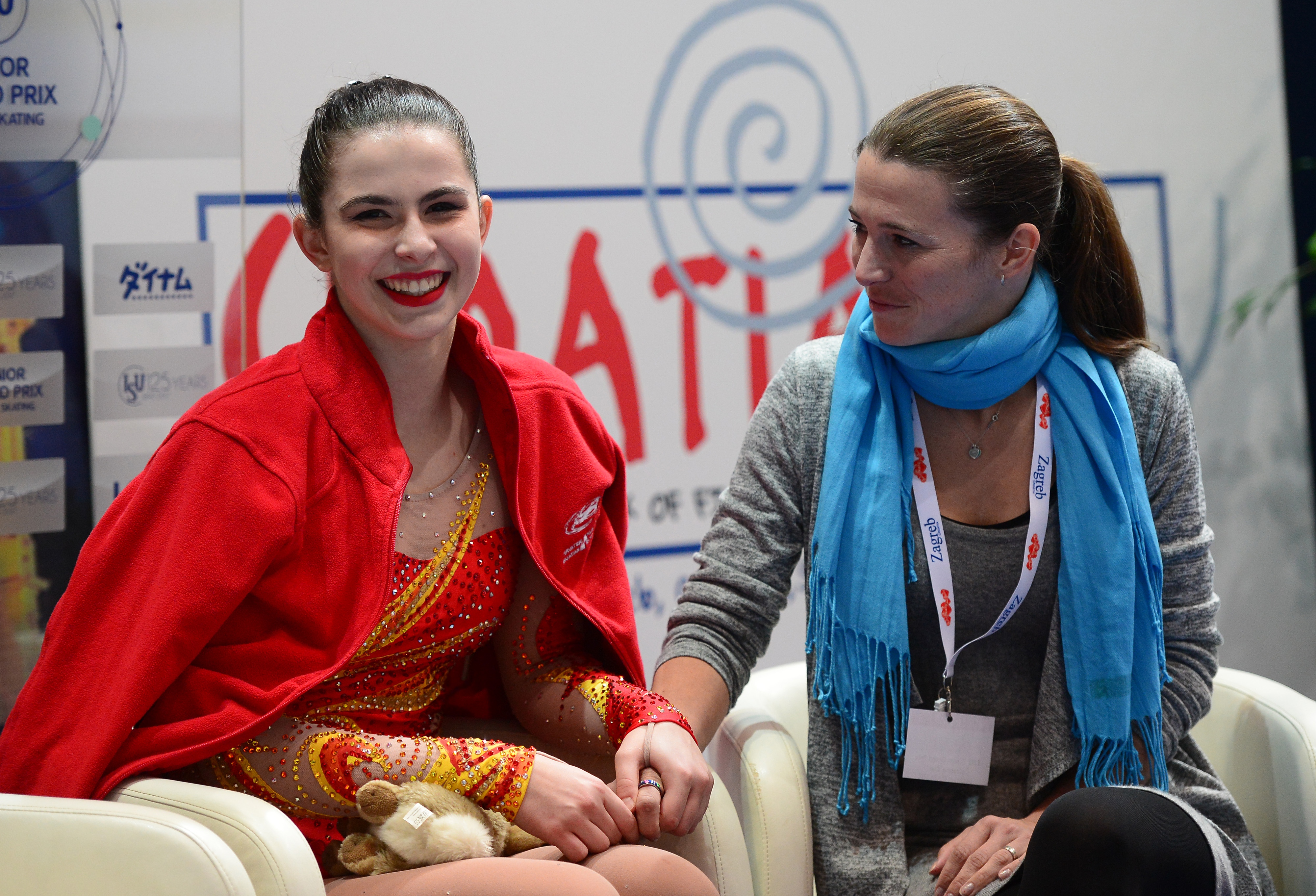 Katarina Kitarović na juniorskom ISU Grand-prixu u umjetničkom klizanju Katarina Kitarović na juniorskom ISU Grand-prixu u umjetničkom klizanju