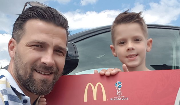 Mark Jacob Marcikić i njegov otac