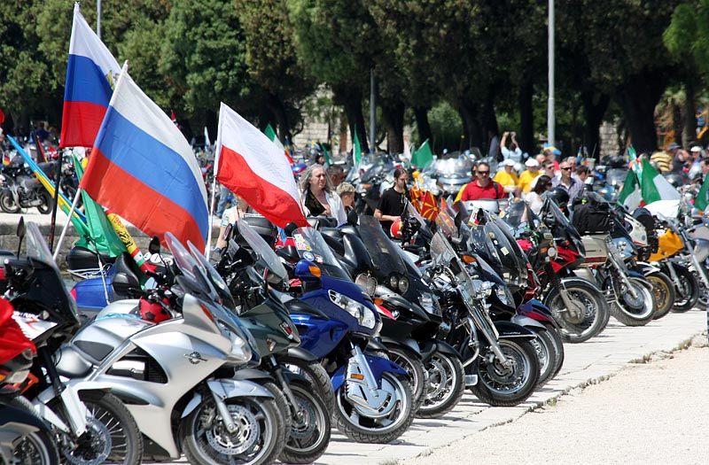 Susret bikera u Zadru (foto: Marin Gospić)