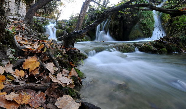 Plitvicka Jezera, 251012.
Fotogalerija jeseni na Plitvickim jezerima.
Na fotografiji: slap na Plitvickim jezerima.
Foto: Robert Fajt / CROPIX