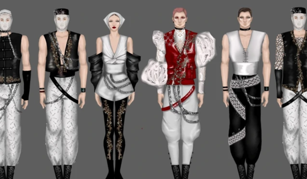 Zavirite među skice kostima koje će nositi Baby Lasagna i njegov tim na Eurosongu