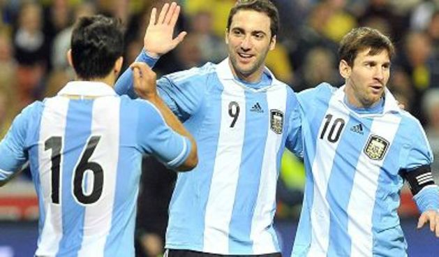 Gonzalo Higuain (Argentinska nogometna reprezentacija), foto: afa.org.ar