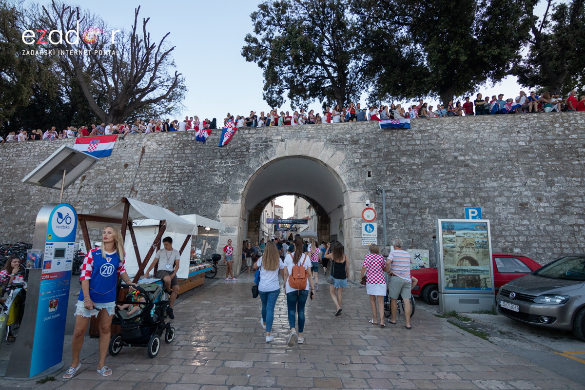 Veličanstven doček četvorice zadarskih Vatrenih