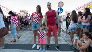 Veličanstven doček četvorice zadarskih Vatrenih