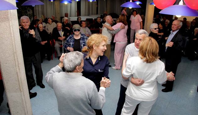 Valentinovo u Domu za stare i nemoćne, foto-I. PERINCIC