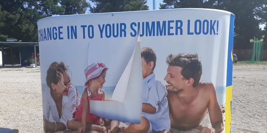 Vandali uništili tek postavljene svlačionice na plaži Iza Banja u Sv. Filipu i Jakovu!