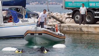 Vježba spašavanja u uvali Jaz, foto: Leo Banić