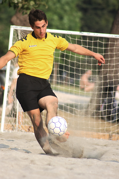 Turnir u nogometu na pijesku na Kolovarama (foto:Saša Čuka)