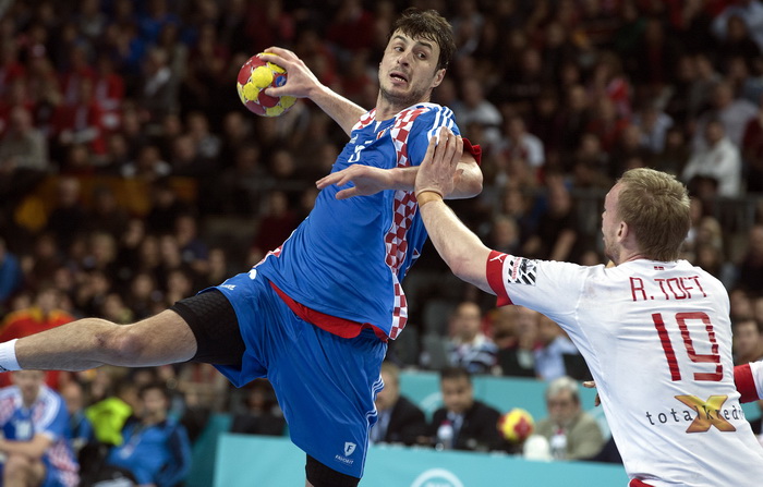 Barcelona 250113.
Gradska dvorana Palau Sant Jordi.
Svjetsko prvenstvo u rukometu za muskarce Spanjolska 2013.
Utakmica polufinala izmedju Hrvatske i Danske.
Na fotografiji: Domagoj Duvnjak.
Foto: Ante Cizmic / CROPIX Barcelona 250113.
Gradska dvorana Palau Sant Jordi.
Svjetsko prvenstvo u rukometu za muskarce Spanjolska 2013.
Utakmica polufinala izmedju Hrvatske i Danske.
Na fotografiji: Domagoj Duvnjak.
Foto: Ante Cizmic / CROPIX