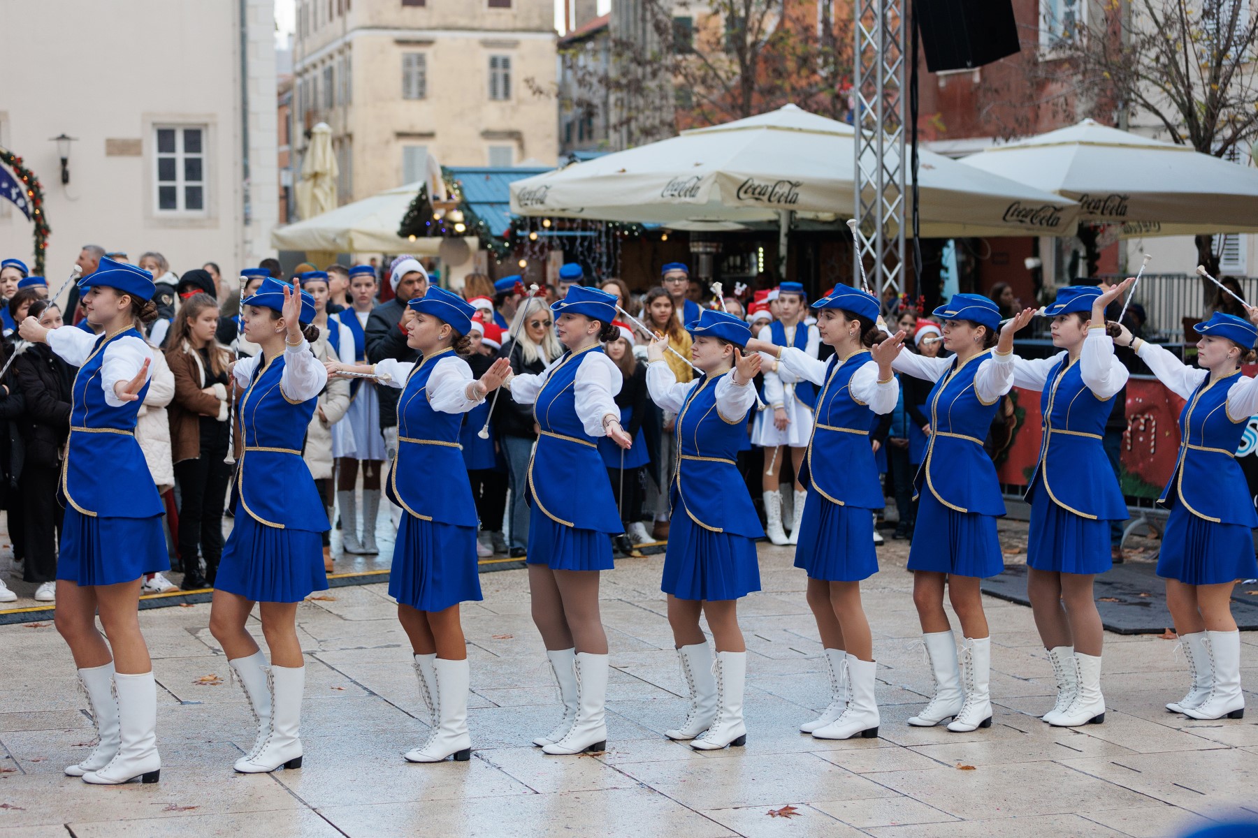 Defile mažoret plesa @ Advent u Zadru Defile mažoret plesa @ Advent u Zadru