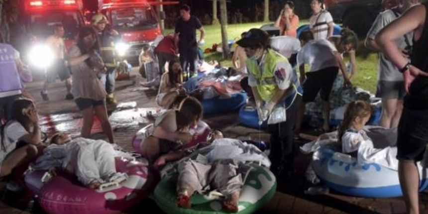 U nesreći u tajvanskom aquaparku 500 ozlijeđenih, 200 u teškom stanju, Foto: @SAMAATV/Twitter U nesreći u tajvanskom aquaparku 500 ozlijeđenih, 200 u teškom stanju, Foto: @SAMAATV/Twitter