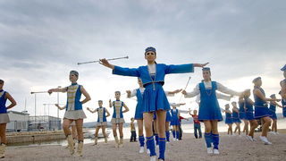 Biograd: Mazoretkinje, gradska glazba i srednjovjekovni biogradski kostimi