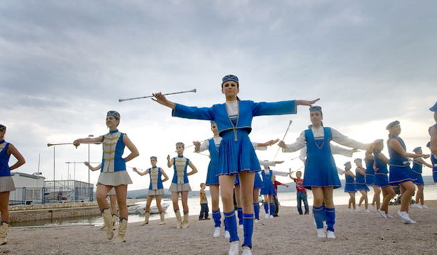 Biograd: Mazoretkinje, gradska glazba i srednjovjekovni biogradski kostimi