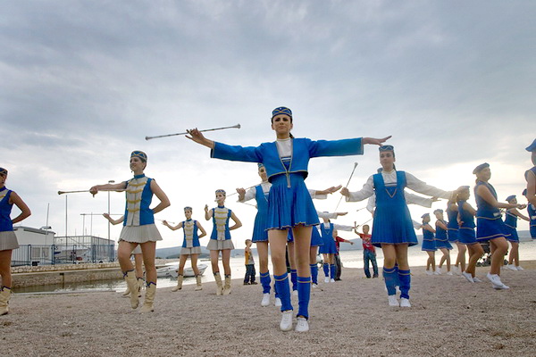 Biograd: Mazoretkinje, gradska glazba i srednjovjekovni biogradski kostimi