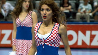 Zadar: Hrvatska-Slovacka 34-21, Foto: Sasa Cuka