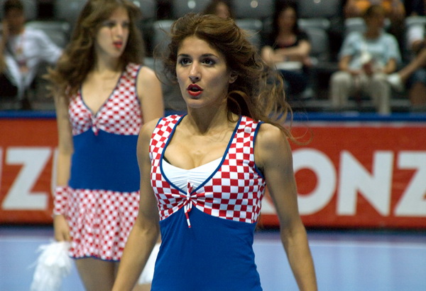 Zadar: Hrvatska-Slovacka 34-21, Foto: Sasa Cuka