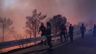 Tučepi: Požar se širi, zahvatio ranč i kuće, vatrogasci u akciji