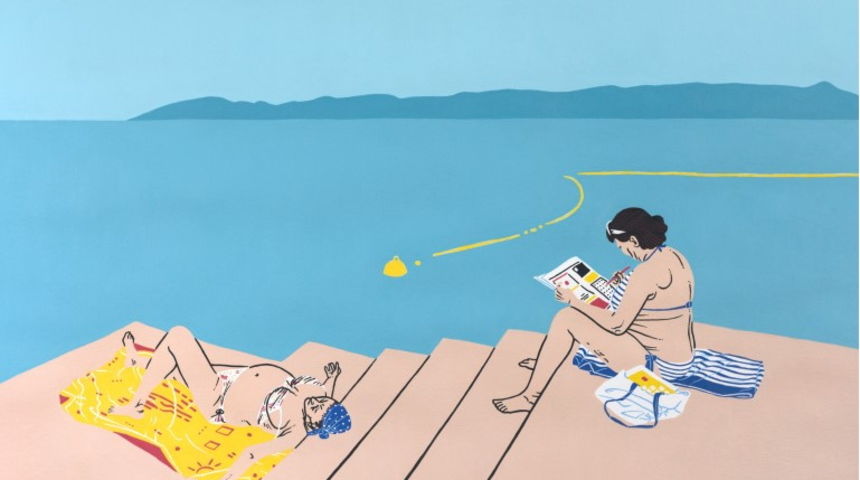 Samostalna izložba “Godišnji” akademske umjetnice Marine Ćorić u Galeriji Loža u Omišlju Samostalna izložba “Godišnji” akademske umjetnice Marine Ćorić u Galeriji Loža u Omišlju