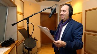 Mladen Grdović snima pjesmu na engleskom jeziku. Photo: Goran Jakus/PIXSELL