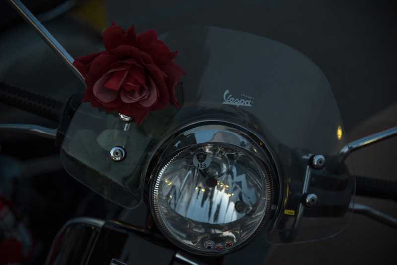 Vespa World Days 2015: Prve vespe stigle u Biograd, foto: Vinko Pešić