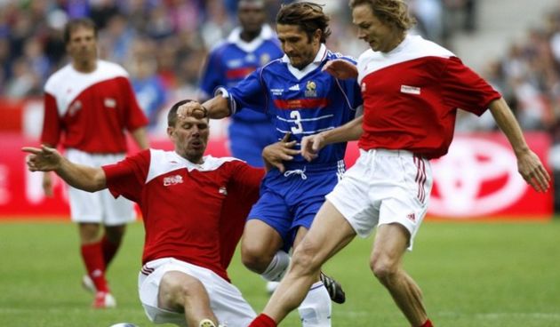 Boban, Lizarazu i Kharpin (Foto:Reuters)