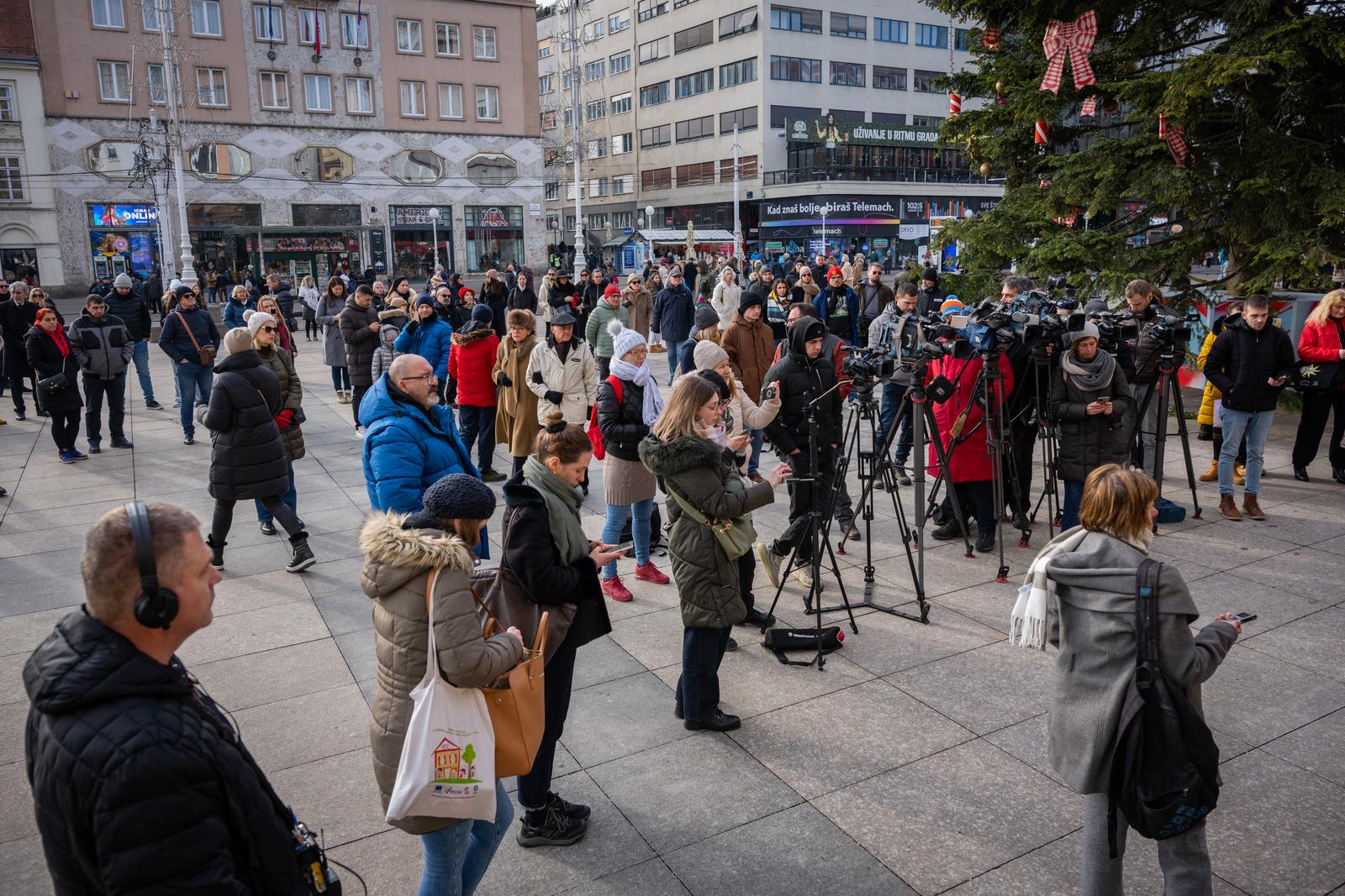 Održan prosvjed za zaštitu i sigurnost odgojno-obrazovnih ustanova