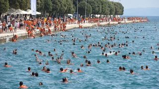 9. dm Millennium Jump za zadarske rive, Foto: Dino Stanin/PIXSELL 9. dm Millennium Jump za zadarske rive, Foto: Dino Stanin/PIXSELL