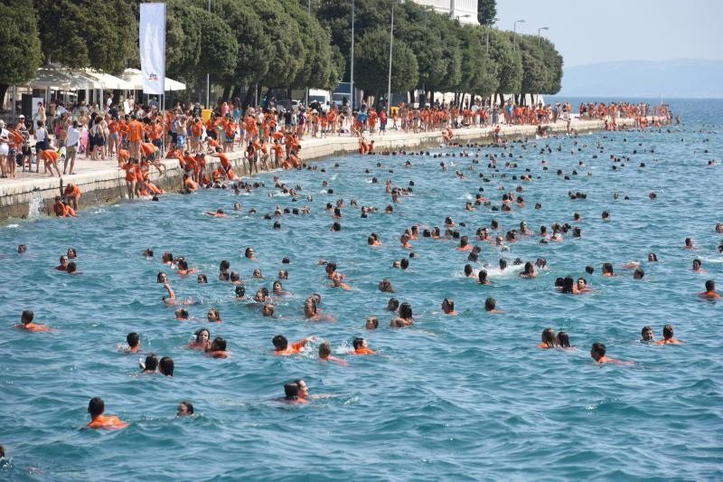 9. dm Millennium Jump za zadarske rive, Foto: Dino Stanin/PIXSELL 9. dm Millennium Jump za zadarske rive, Foto: Dino Stanin/PIXSELL