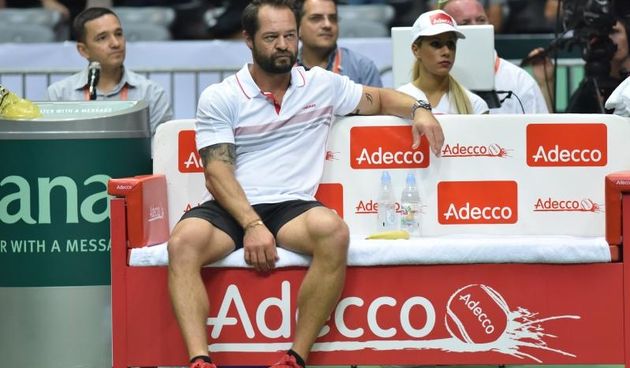 Polufinale Davis Cupa, Hrvatska – Francuska, Marin Cilic – Richard Gasquet. Photo: Hrvoje Jelavic/PIXSELL