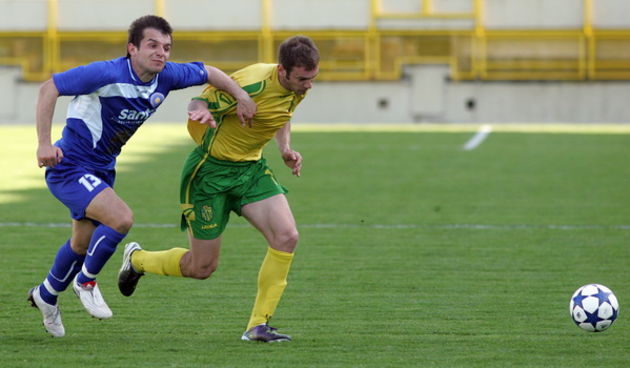 Pula, 020411. Prva HNL na stadionu Aldo Dorsina u Puli izmedju NK Istra 1961 i NK Zadar.  Prva utakmica Igora Pamica otkako je ponovo trener Istre. Foto: Srecko Niketic / CROPIX