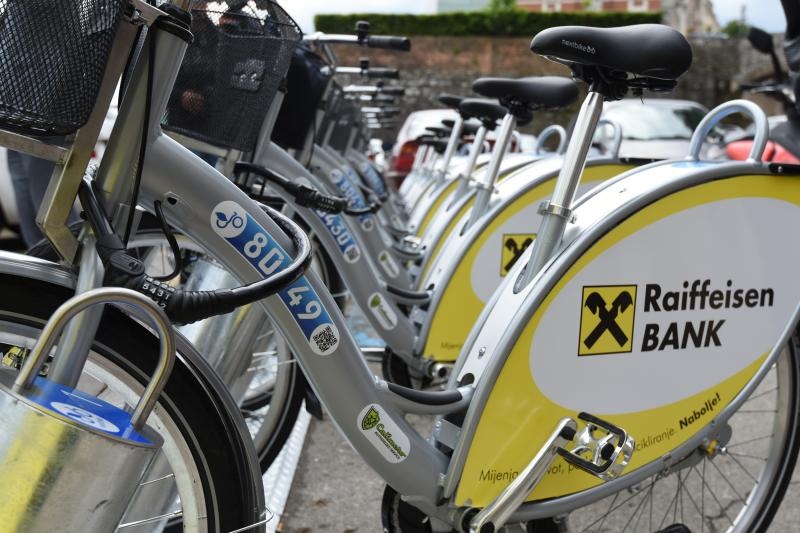 Nextbike sustav javnih bicikala. Nextbike sustav javnih bicikala.