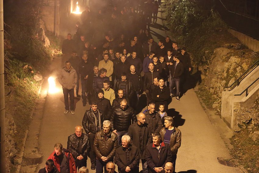 Bibinje: Održana tradicionalna procesija Velikog Petka. Foto: Leo Banić