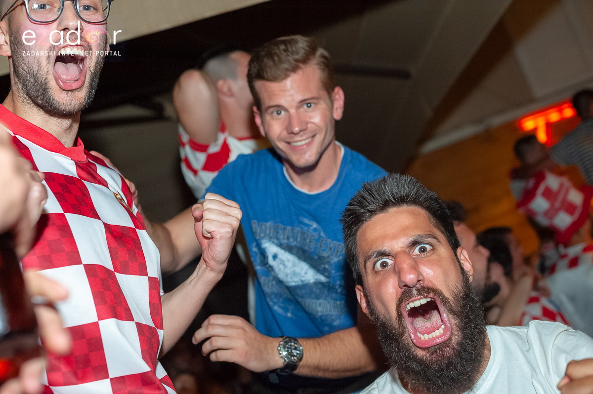 Zadar je gorio: Velika fešta nakon plasmana Vatrenih u finale Svjetskog prvenstva