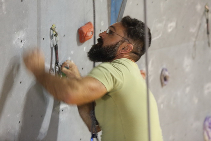 Bibinje: Županijsko natjecanje u sportskom penjanju na umjetnoj stijeni. Foto: Leo Banić