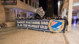 Okupljanje Tornada na Forumu i korteo do Krešinog doma Okupljanje Tornada na Forumu i korteo do Krešinog doma
