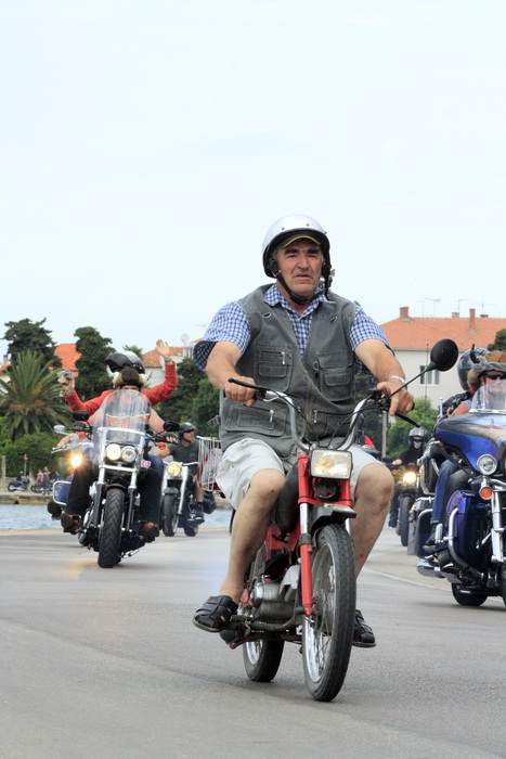 Povorka Harley Davidsona kroz Zadar 28. svibnja, Foto: Mladen Malik