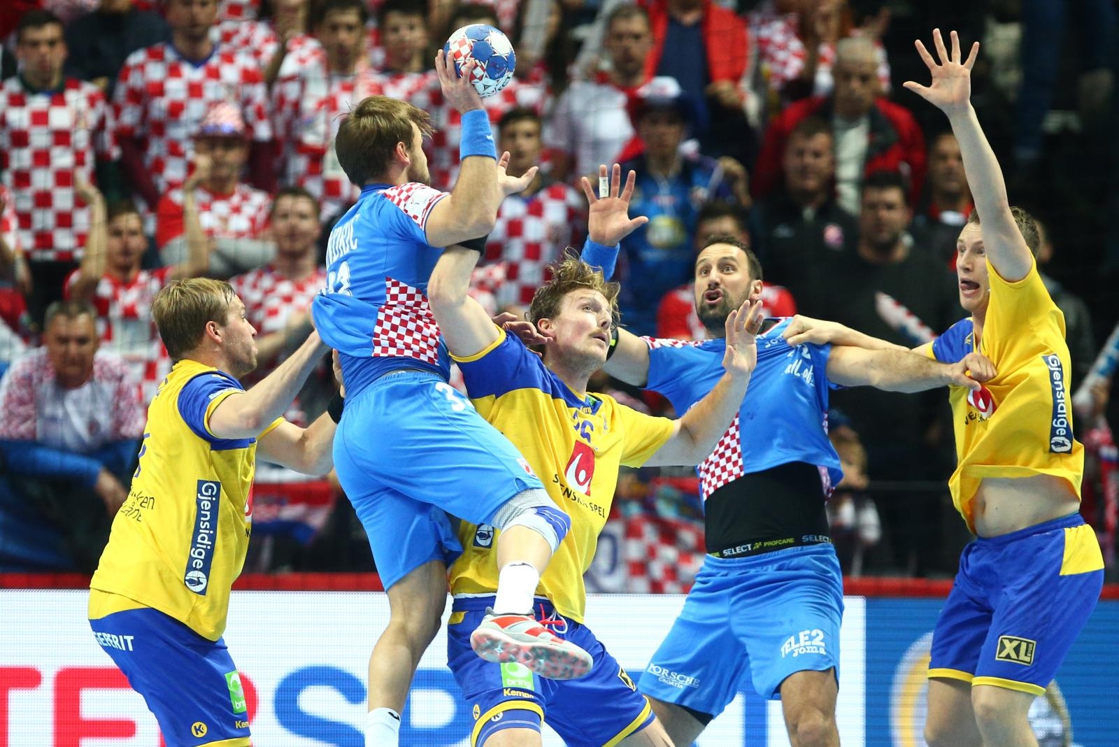 Spaladium Arena, Split – Europsko rukometno prvenstvo, skupina A, 3. kolo, Hrvatska – Švedska