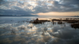 Čarobno jutro na Vranskom jezeru Čarobno jutro na Vranskom jezeru