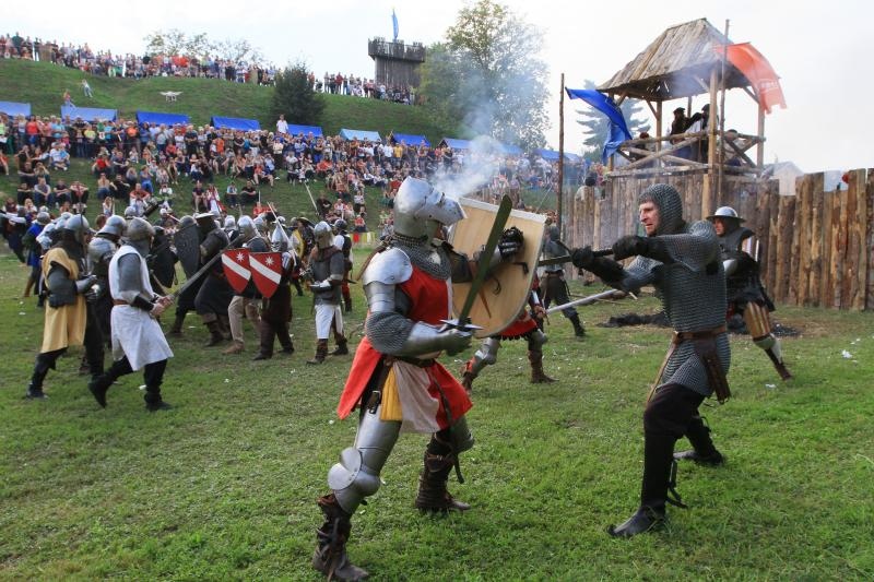 Posljednji dan devetog Renesansnog festivala na gradskim bedemima. Photo: Marijan Susenj/PIXSELL